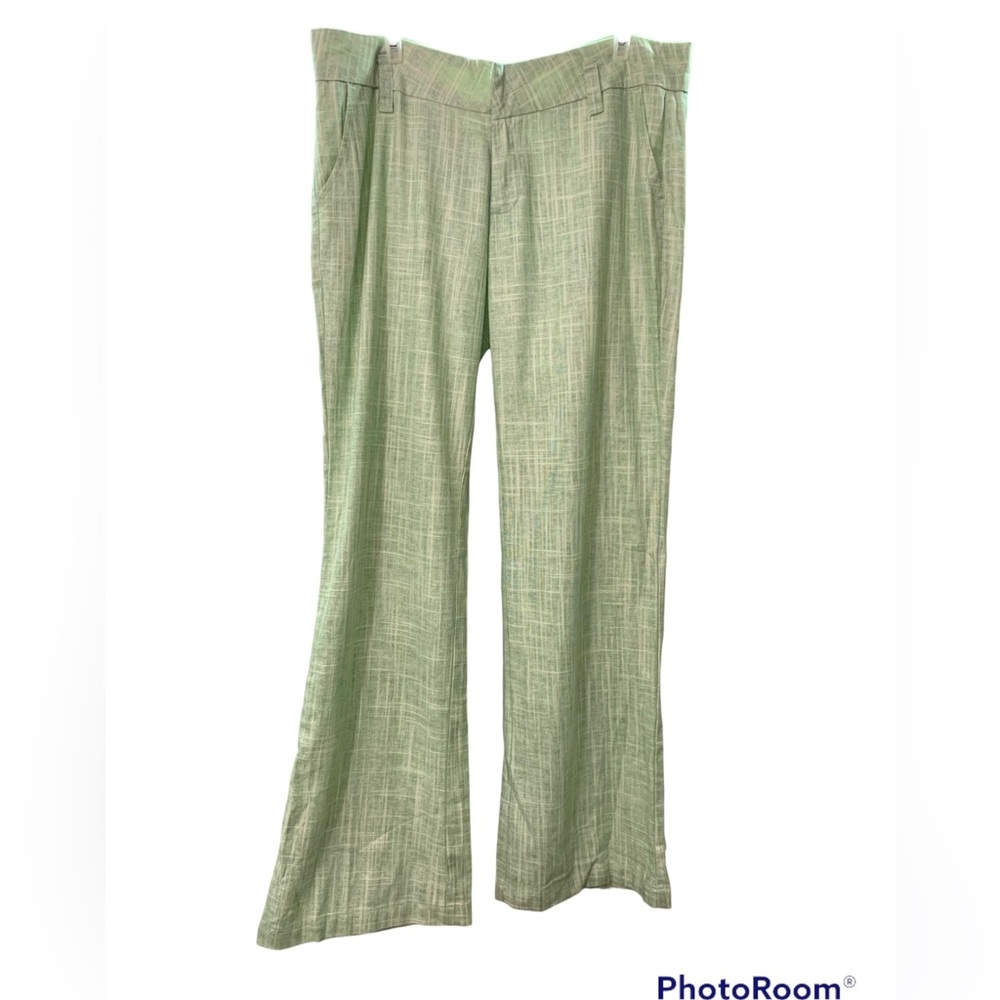ICY Fashion linen wide leg flare pants SIZE XL